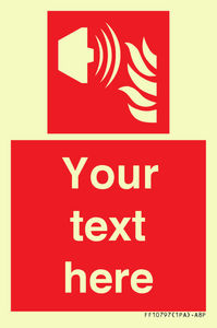 Custom Fire: Fire alarm sounder